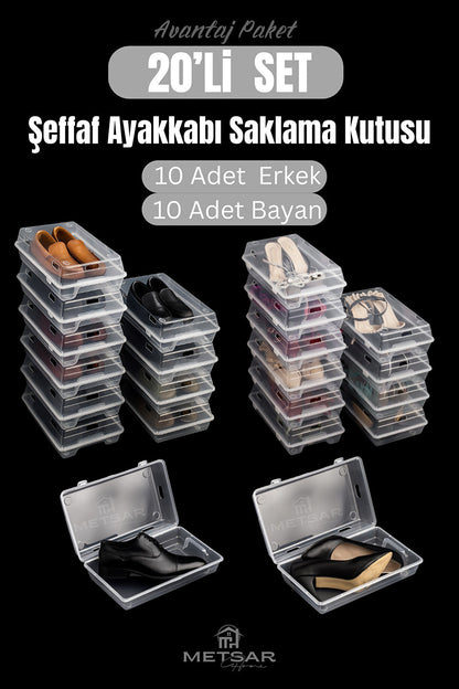 PairBox: 👟 20 Çift Ayakkabınızı Müzeye Çeviren Premium Düzen Sistemi