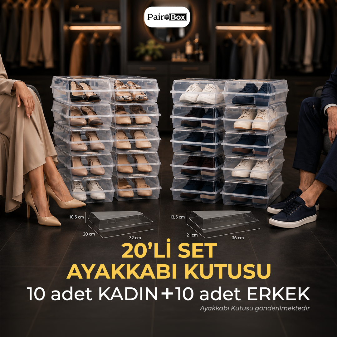 PairBox: 👟 Ayakkabınızı Müzeye Çeviren Premium Düzen Sistemi